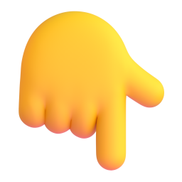 아래 방향